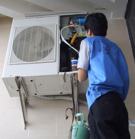 临河空调开机无反应维修